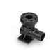 conexão hidráulica / flangeada / cotovelo de 90° / ISO