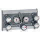 painel de controle para calibração da pressão / multivias / compacto